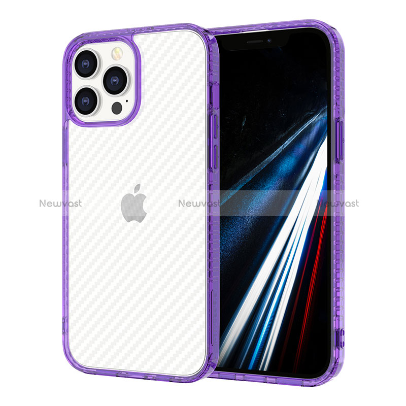 Ultra-thin Transparent TPU Soft Case YJ1 for Apple iPhone 13 Pro Max