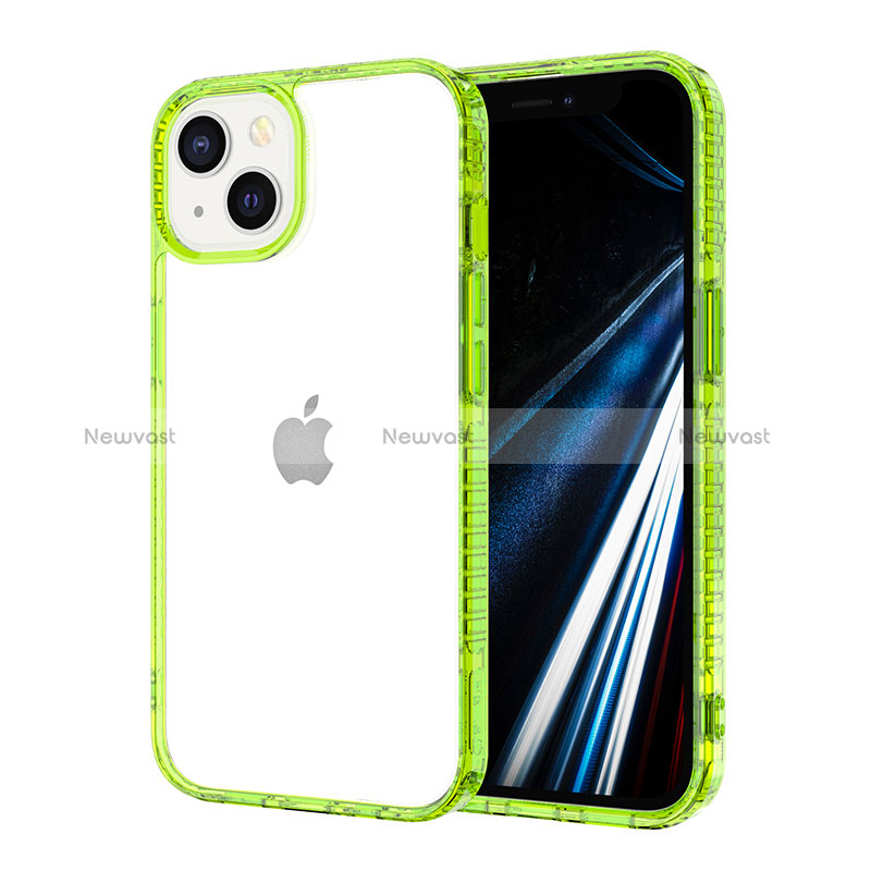 Ultra-thin Transparent TPU Soft Case YJ2 for Apple iPhone 13