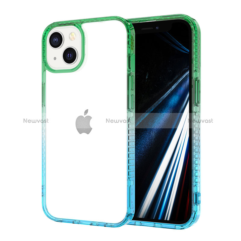 Ultra-thin Transparent TPU Soft Case YJ2 for Apple iPhone 13