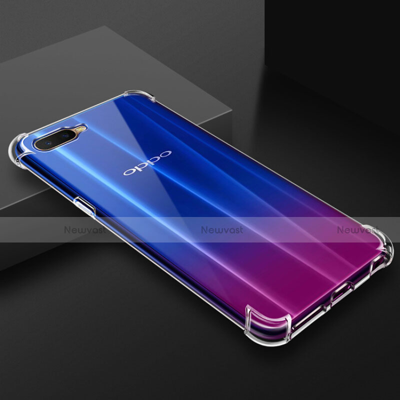 Ultra-thin Transparent TPU Soft Case Z01 for Oppo R17 Neo Clear