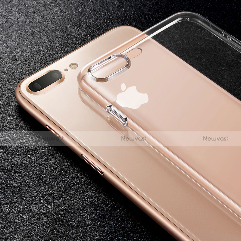 Ultra-thin Transparent TPU Soft Case Z03 for Apple iPhone 7 Plus Clear