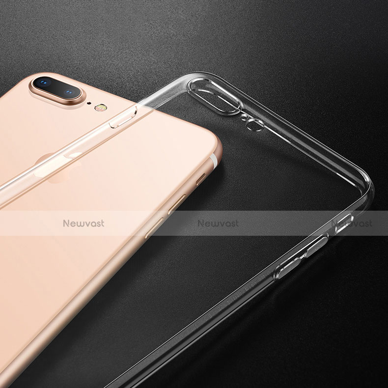 Ultra-thin Transparent TPU Soft Case Z03 for Apple iPhone 8 Plus Clear