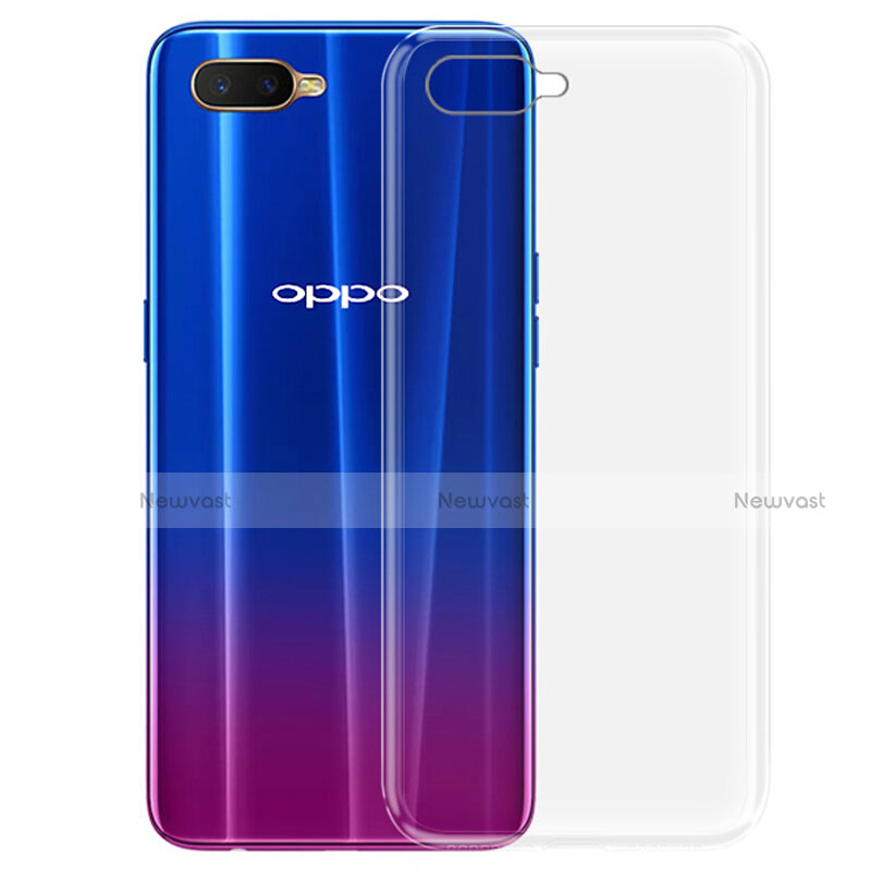 Ultra-thin Transparent TPU Soft Case Z03 for Oppo K1 Clear