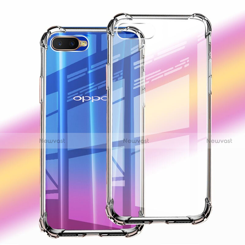 Ultra-thin Transparent TPU Soft Case Z06 for Oppo R15X Clear