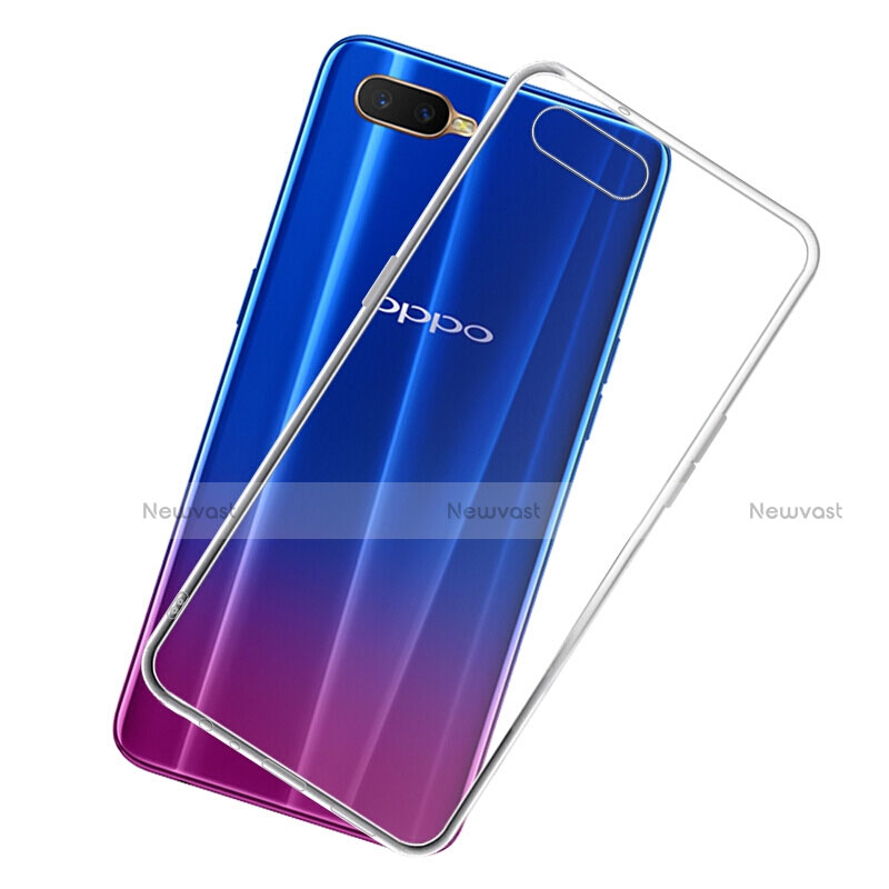 Ultra-thin Transparent TPU Soft Case Z07 for Oppo K1 Clear