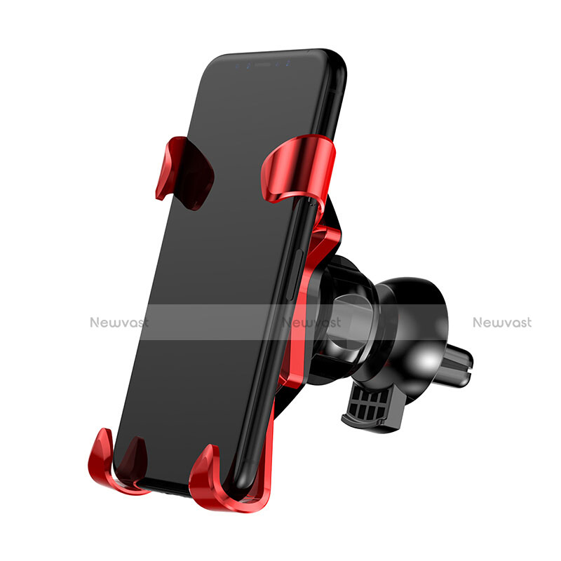 Universal Car Air Vent Mount Cell Phone Holder Stand A03 Red