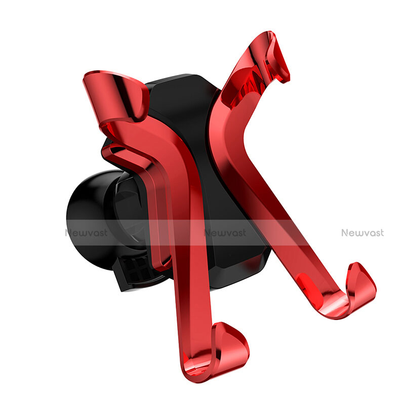 Universal Car Air Vent Mount Cell Phone Holder Stand A03 Red