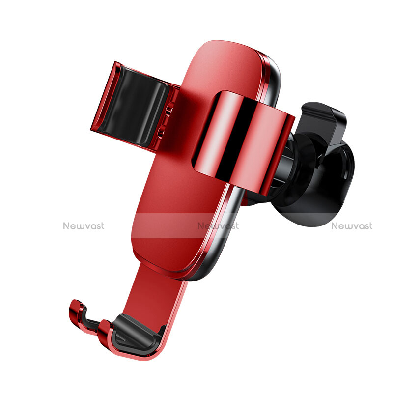 Universal Car Air Vent Mount Cell Phone Holder Stand A04 Red