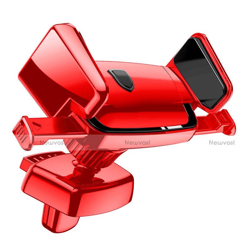 Universal Car Air Vent Mount Cell Phone Holder Stand A05 Red