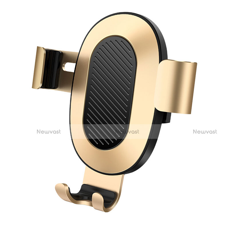 Universal Car Air Vent Mount Cell Phone Holder Stand Gold