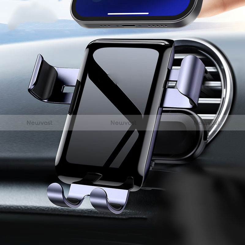 Universal Car Dashboard Mount Clip Cell Phone Holder Cradle B02S Black