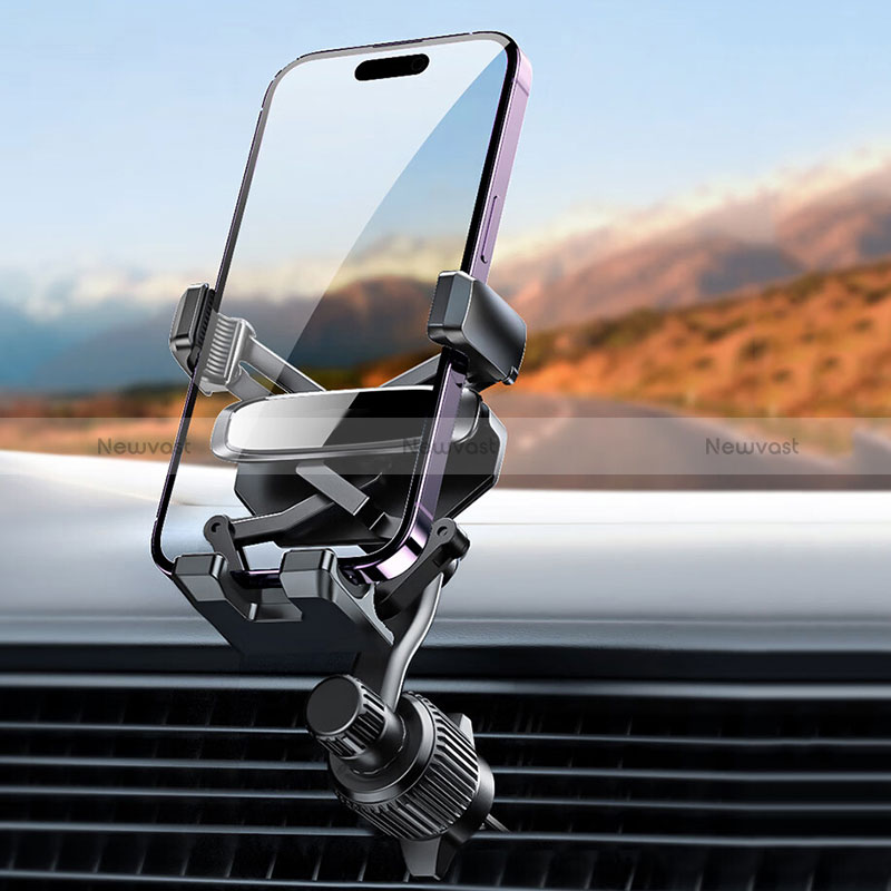 Universal Car Dashboard Mount Clip Cell Phone Holder Cradle BS9 Black