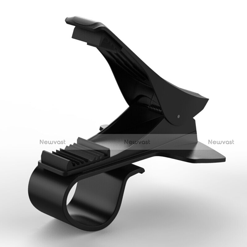 Universal Car Dashboard Mount Clip Cell Phone Holder Cradle T02 Black