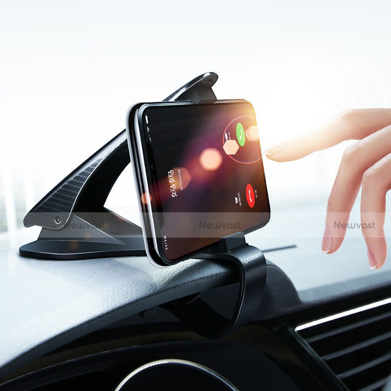Universal Car Dashboard Mount Clip Cell Phone Holder Cradle Z04 Black