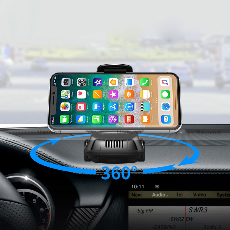 Universal Car Suction Cup Mount Cell Phone Holder Cradle H03