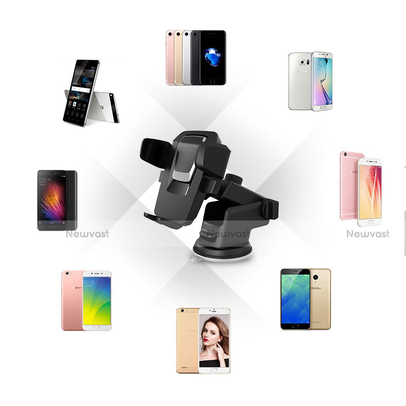 Universal Car Suction Cup Mount Cell Phone Holder Cradle H04