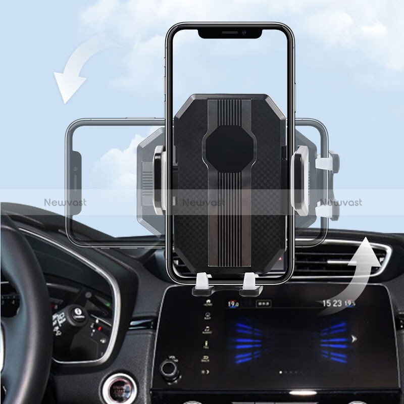 Universal Car Suction Cup Mount Cell Phone Holder Cradle JD1 Black