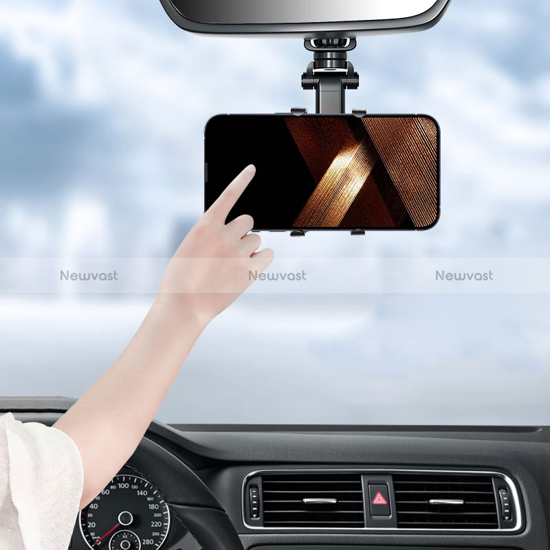 Universal Car Suction Cup Mount Cell Phone Holder Cradle JD6 Black