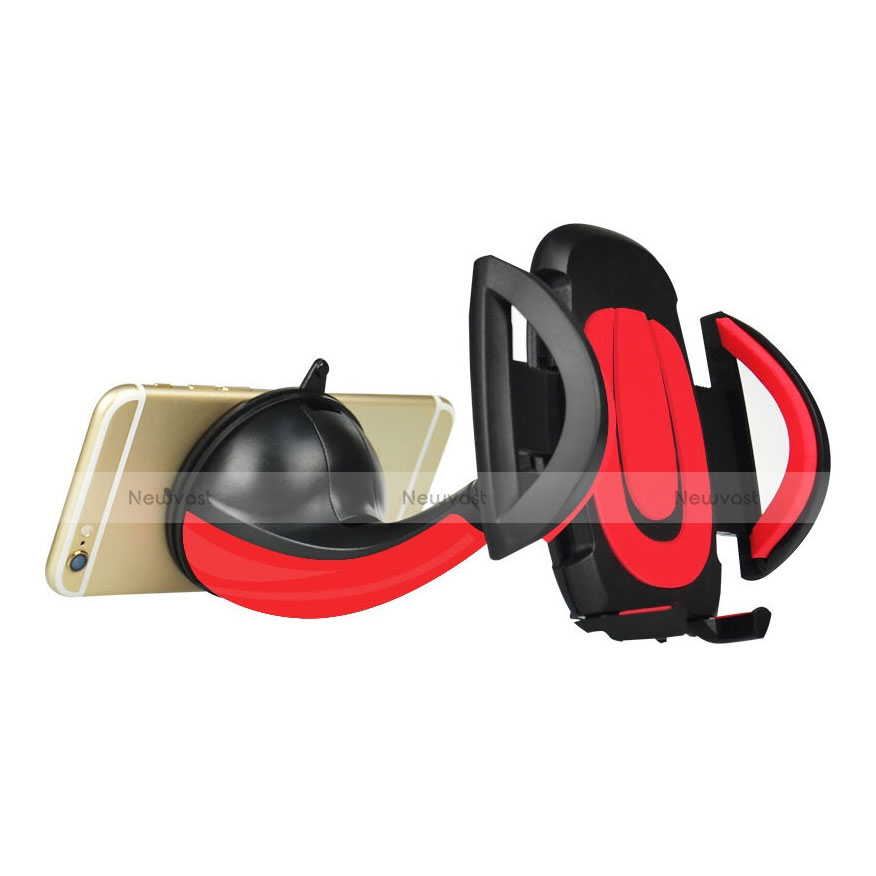 Universal Car Suction Cup Mount Cell Phone Holder Cradle M02 Black