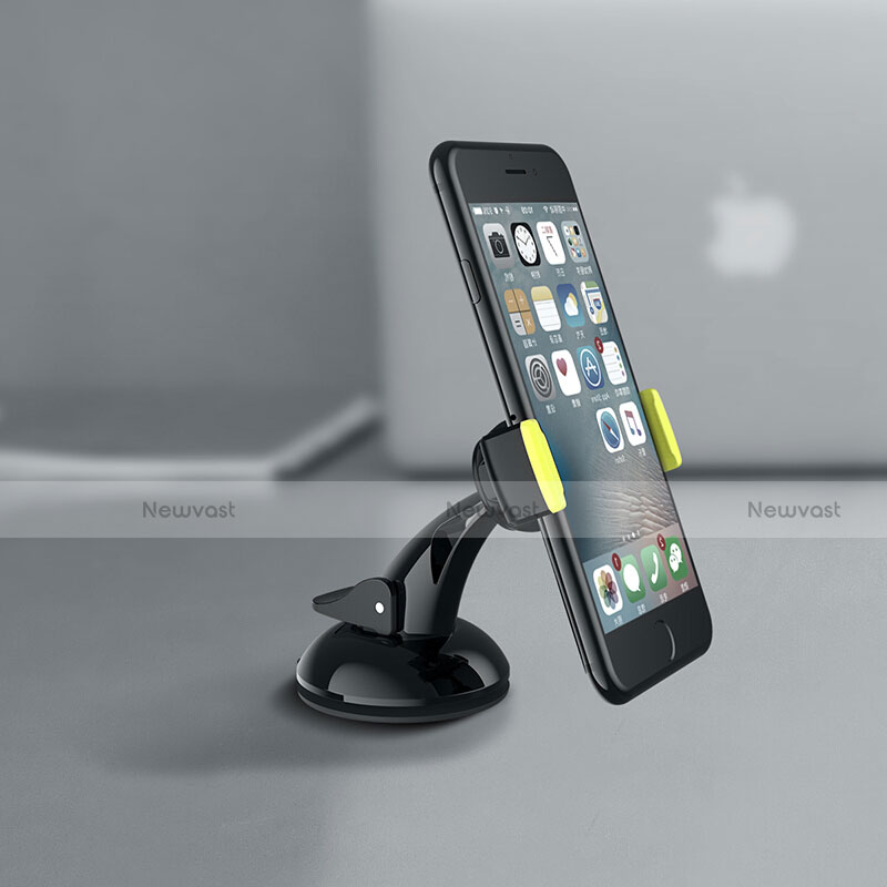 Universal Car Suction Cup Mount Cell Phone Holder Cradle M08 Green