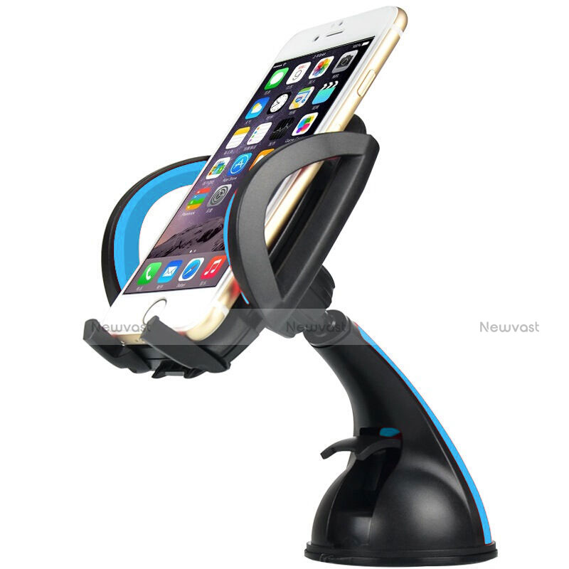 Universal Car Suction Cup Mount Cell Phone Holder Cradle M29 Black