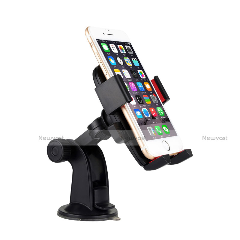 Universal Car Suction Cup Mount Cell Phone Holder Stand M03 Black