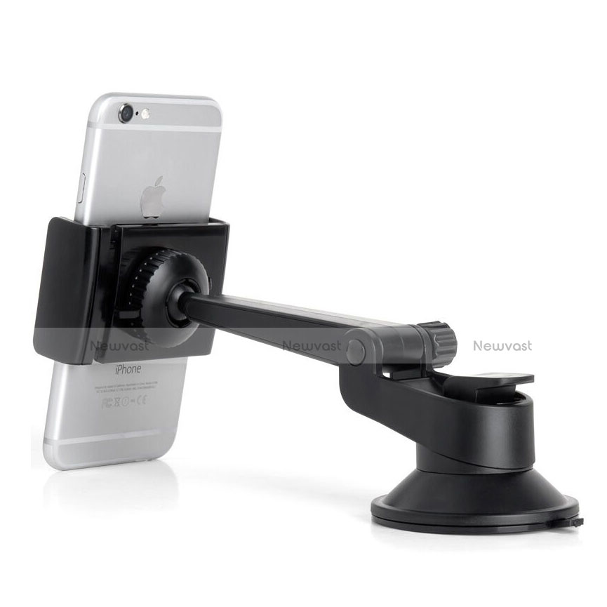 Universal Car Suction Cup Mount Cell Phone Holder Stand M05 Black