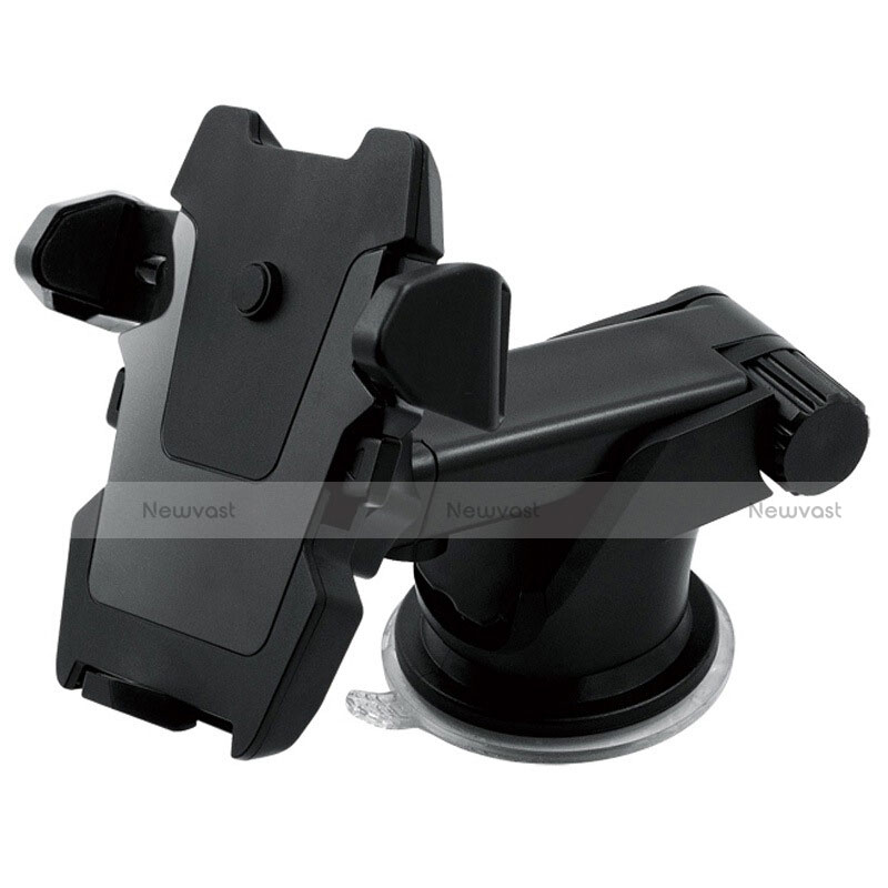 Universal Car Suction Cup Mount Cell Phone Holder Stand M07 Black