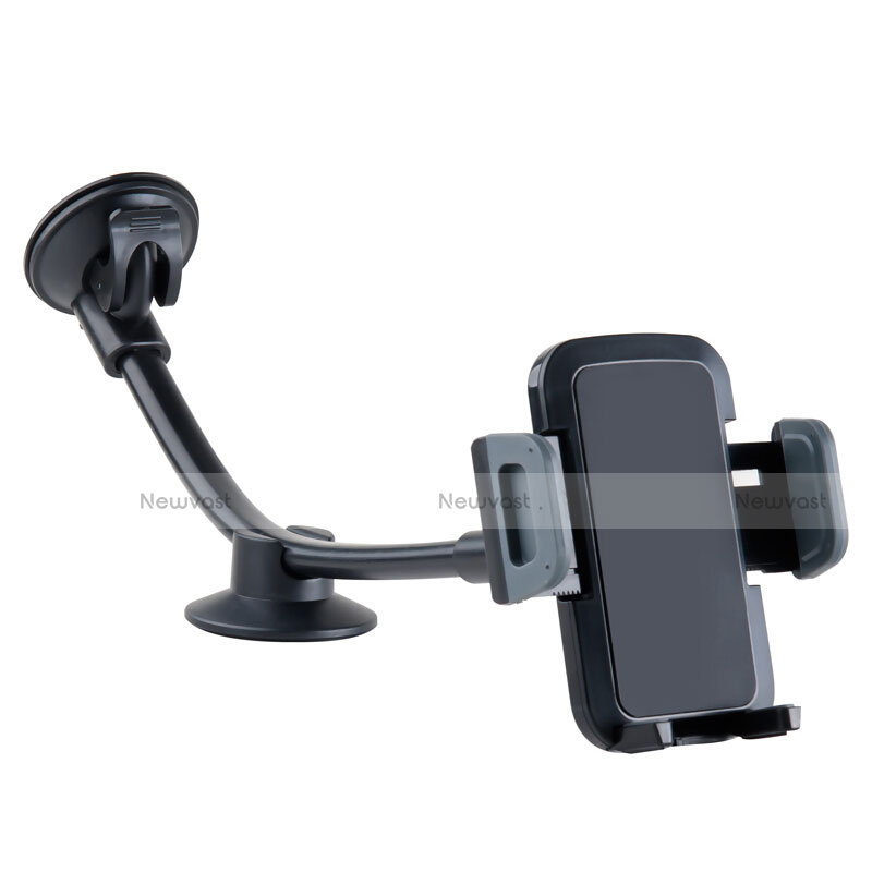 Universal Car Suction Cup Mount Cell Phone Holder Stand M09 Black