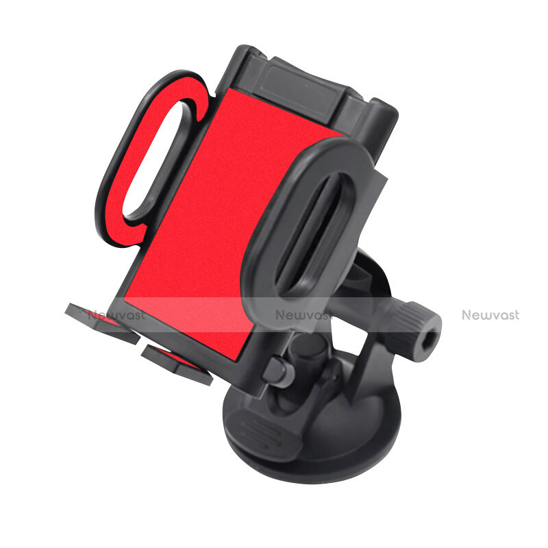 Universal Car Suction Cup Mount Cell Phone Holder Stand M11 Red