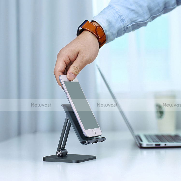 Universal Cell Phone Stand Smartphone Holder for Desk K04 Black