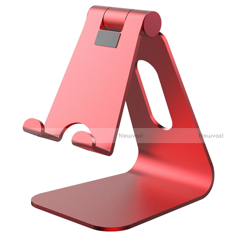 Universal Cell Phone Stand Smartphone Holder for Desk K24 Red