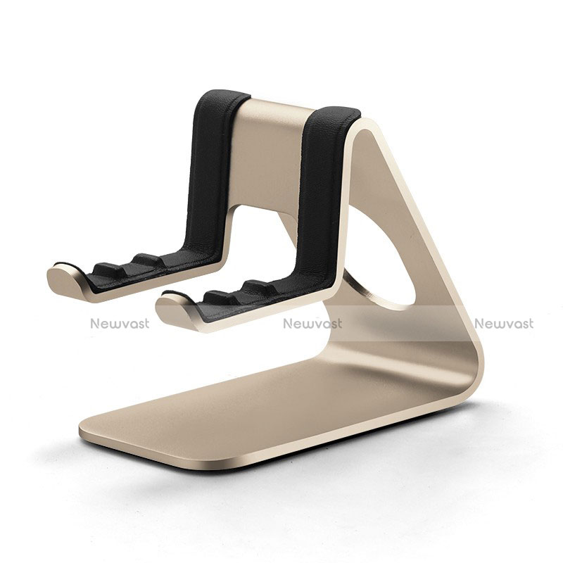 Universal Cell Phone Stand Smartphone Holder for Desk K25 Gold