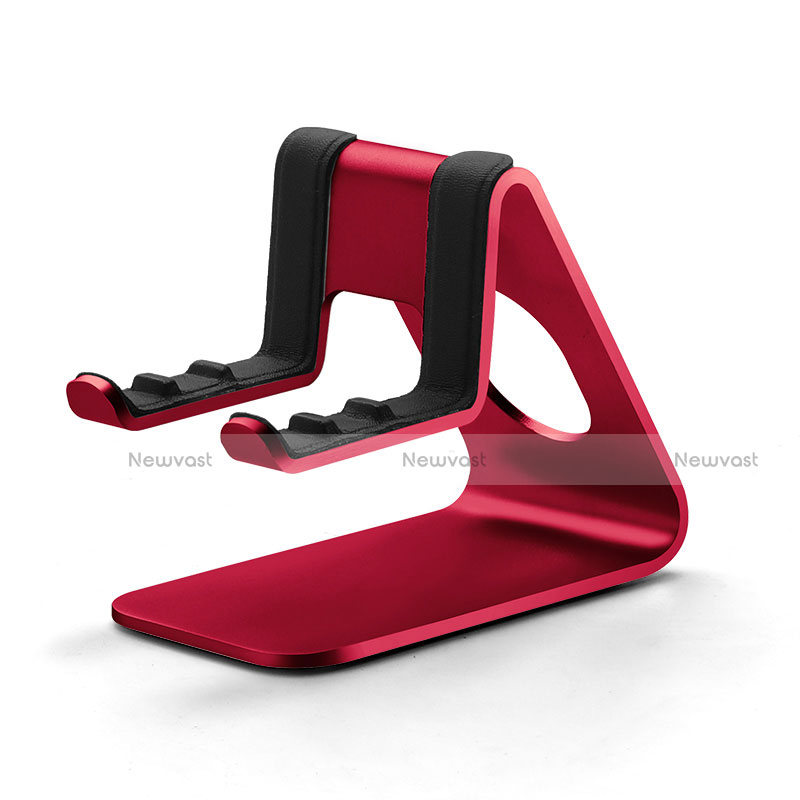 Universal Cell Phone Stand Smartphone Holder for Desk K25 Red