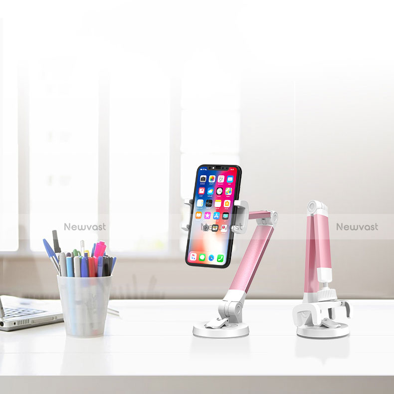 Universal Cell Phone Stand Smartphone Holder for Desk K33 Pink