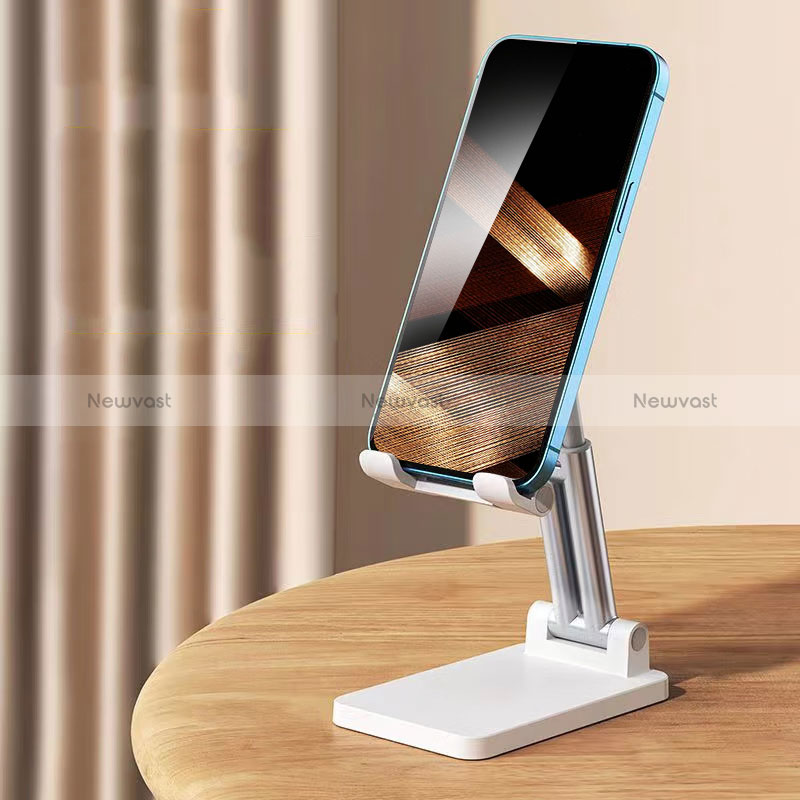 Universal Cell Phone Stand Smartphone Holder for Desk N08 White