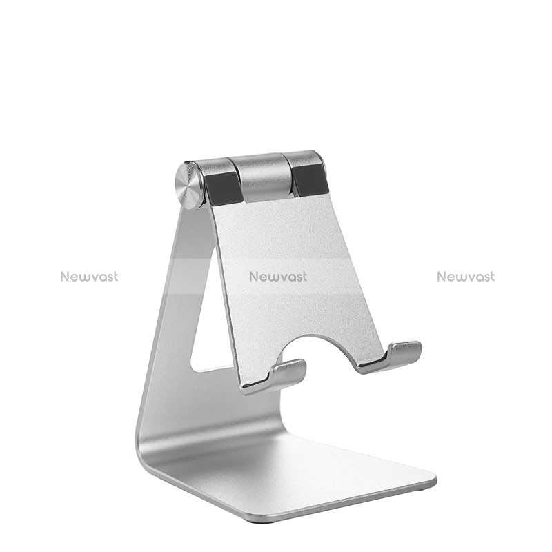 Universal Cell Phone Stand Smartphone Holder for Desk N20 Silver
