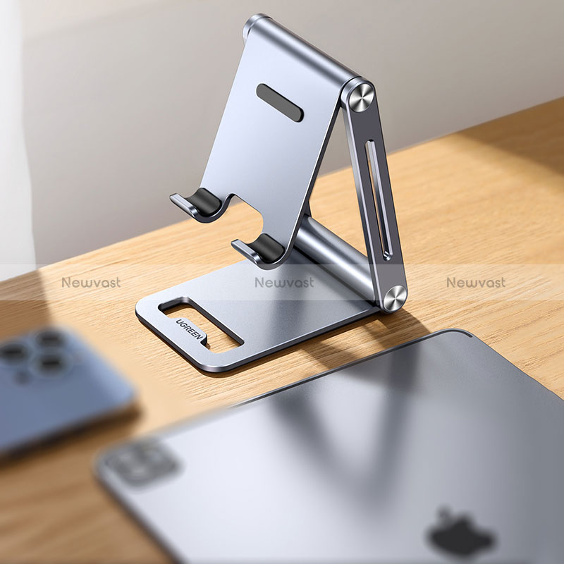 Universal Cell Phone Stand Smartphone Holder for Desk N22 Silver