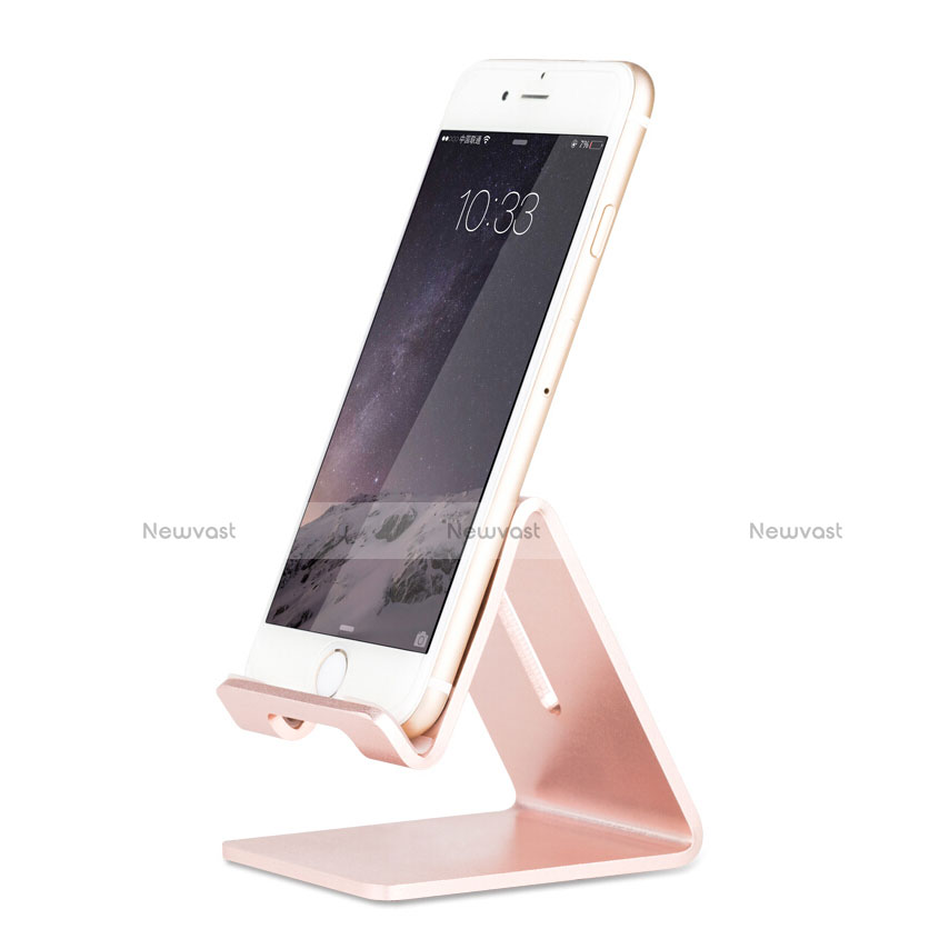 Universal Cell Phone Stand Smartphone Holder for Desk Rose Gold