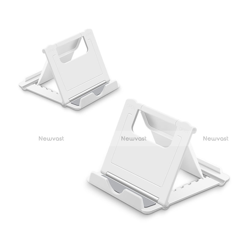 Universal Cell Phone Stand Smartphone Holder for Desk T01 White