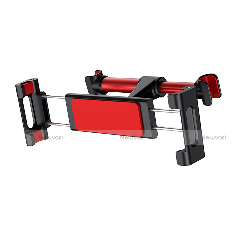 Universal Fit Car Back Seat Headrest Cell Phone Mount Holder Stand B02 Red