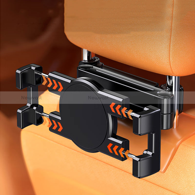 Universal Fit Car Back Seat Headrest Cell Phone Mount Holder Stand BS4 Black