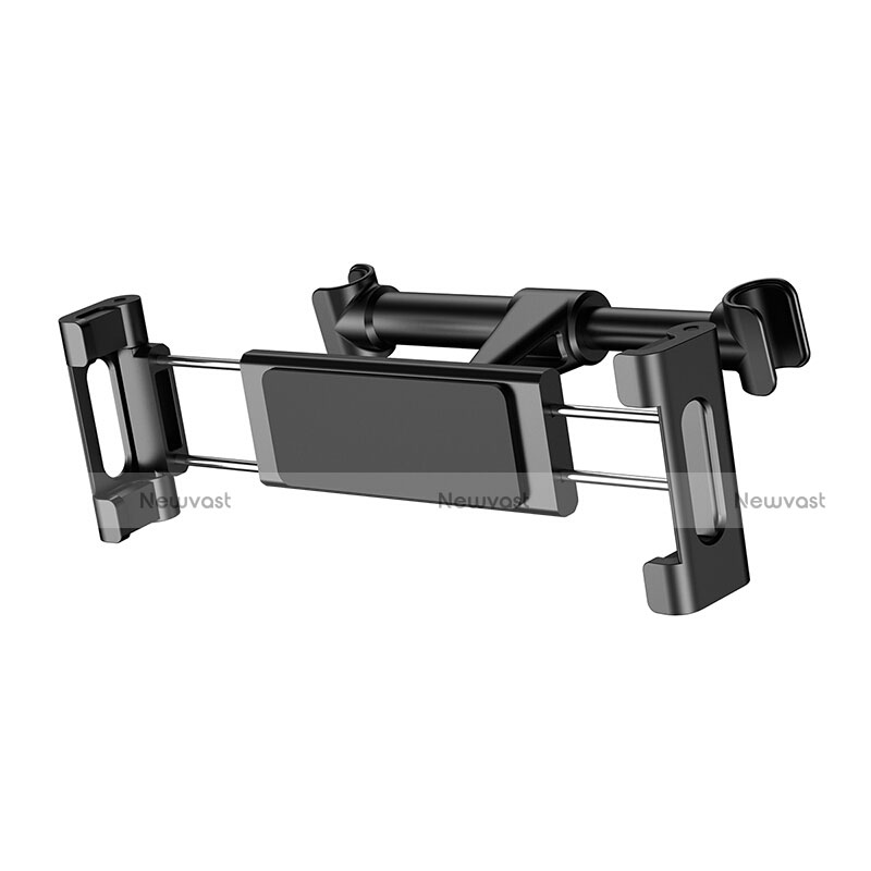 Universal Fit Car Back Seat Headrest Tablet Mount Holder Stand B01 for Apple iPad Air 3 Black