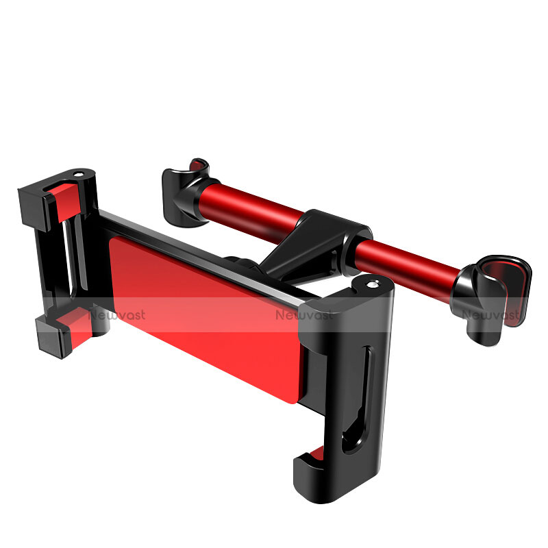 Universal Fit Car Back Seat Headrest Tablet Mount Holder Stand for Microsoft Surface Pro 3 Red