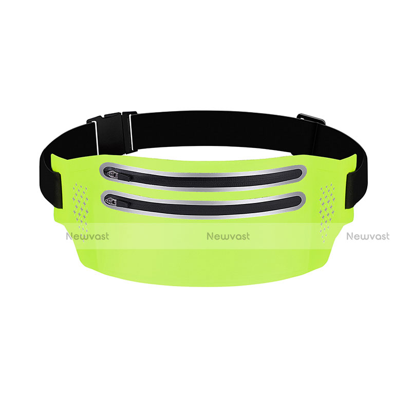 Universal Gym Sport Running Jog Belt Loop Strap Case L07 Green