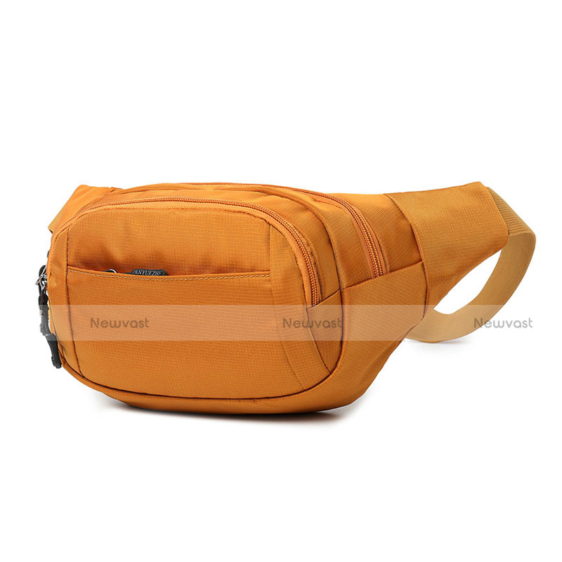 Universal Gym Sport Running Jog Belt Loop Strap Case S12 Orange