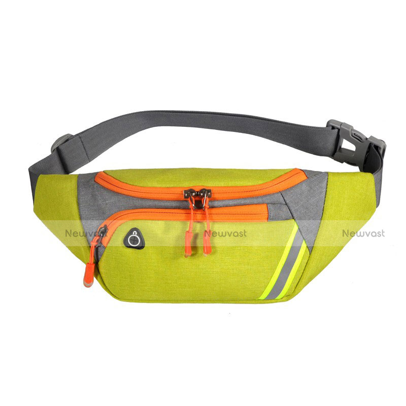 Universal Gym Sport Running Jog Belt Loop Strap Case S19 Green