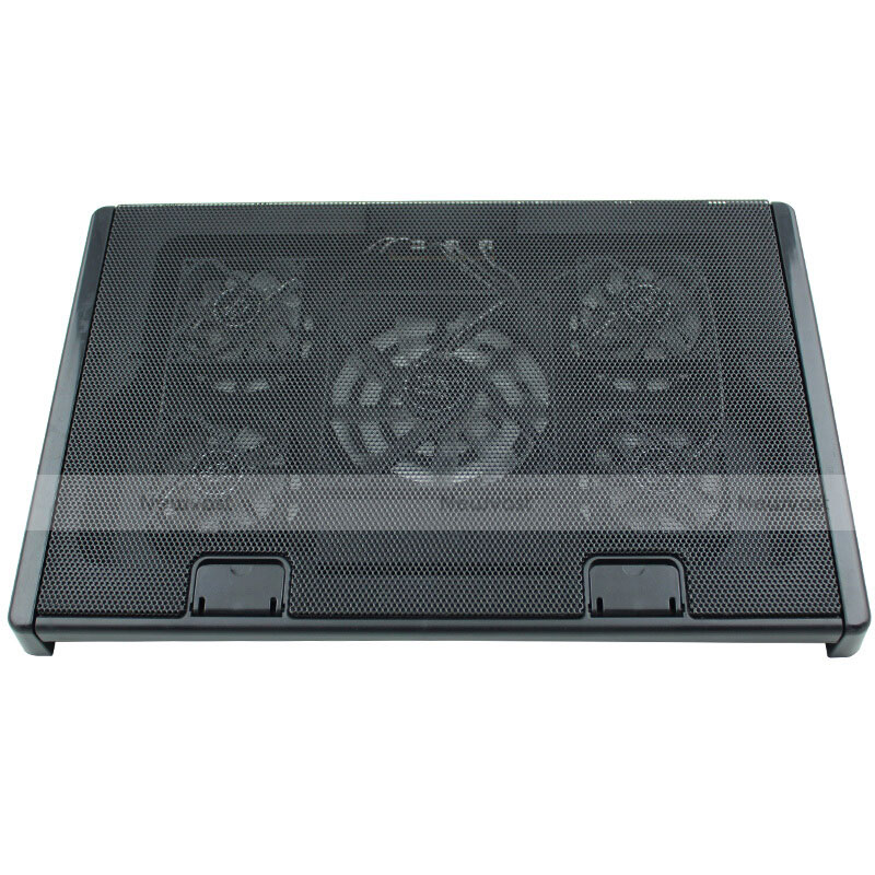 Universal Laptop Stand Notebook Holder Cooling Pad USB Fans 9 inch to 16 inch M01 for Apple MacBook Pro 13 inch Black