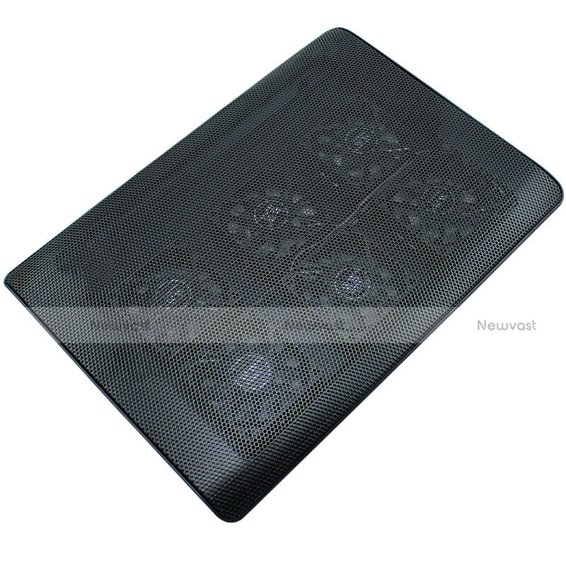 Universal Laptop Stand Notebook Holder Cooling Pad USB Fans 9 inch to 16 inch M03 for Apple MacBook Pro 13 inch Black