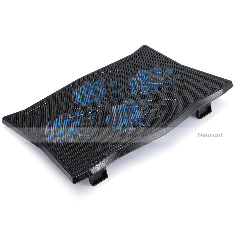 Universal Laptop Stand Notebook Holder Cooling Pad USB Fans 9 inch to 16 inch M08 for Apple MacBook Air 11 inch Black